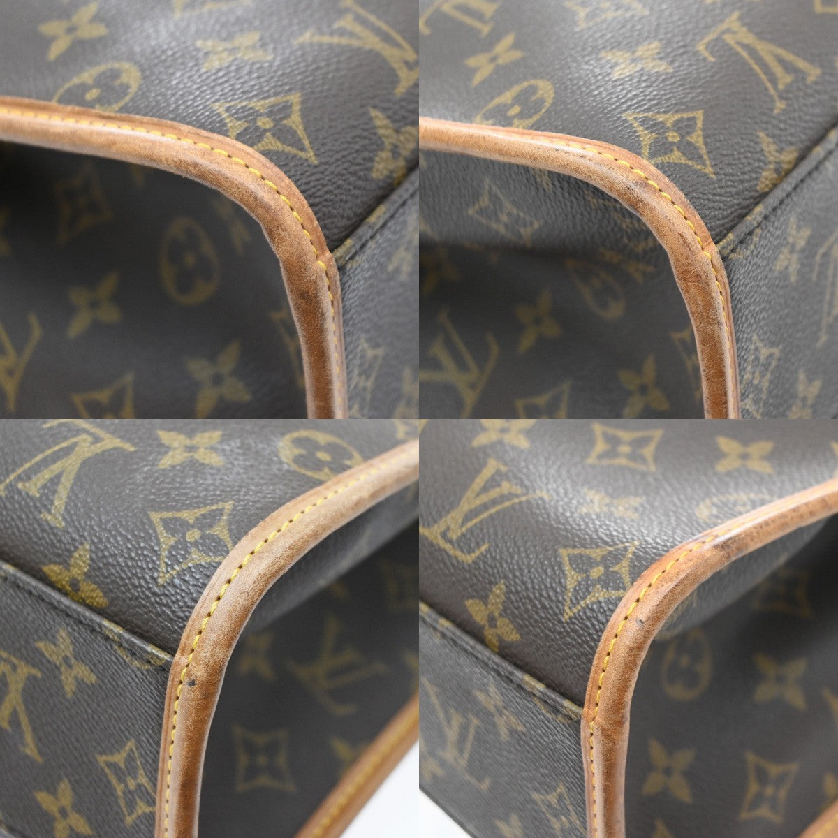 Louis Vuitton Beverly Monogram Canvas Brown Canvas Briefcase Bag (Pre-Owned)