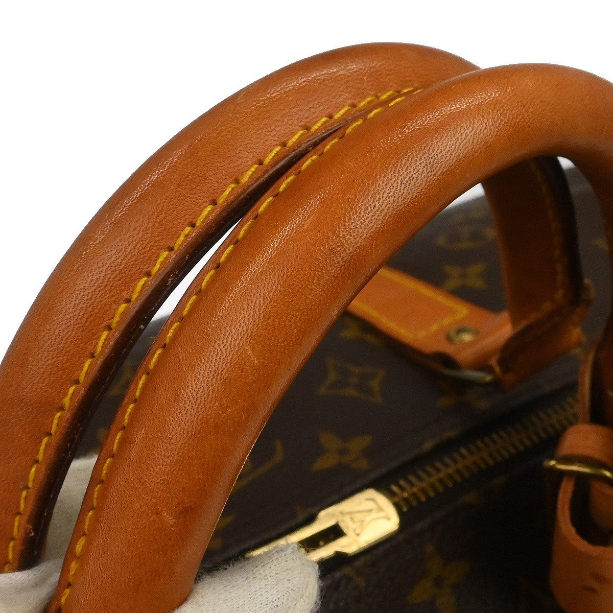 Louis Vuitton Keepall Bandoulière Monogram Brown Canvas Travel Bag Bag (Pre-Owned)