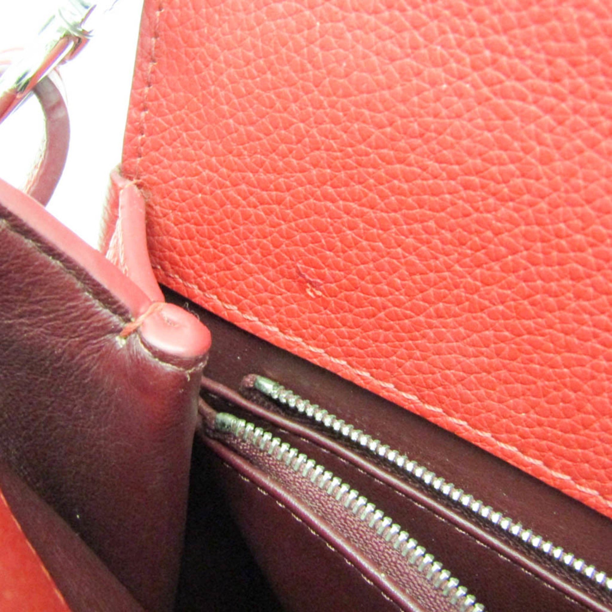 Louis Vuitton Astrid Leather Red Leather Handbag (Pre-Owned)