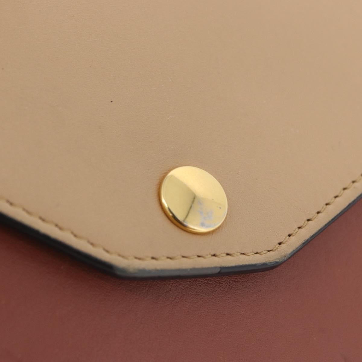 Celine Pocket Envelope Leather Multicolour Leather Shoulder Bag Bag (Pre-Owned)
