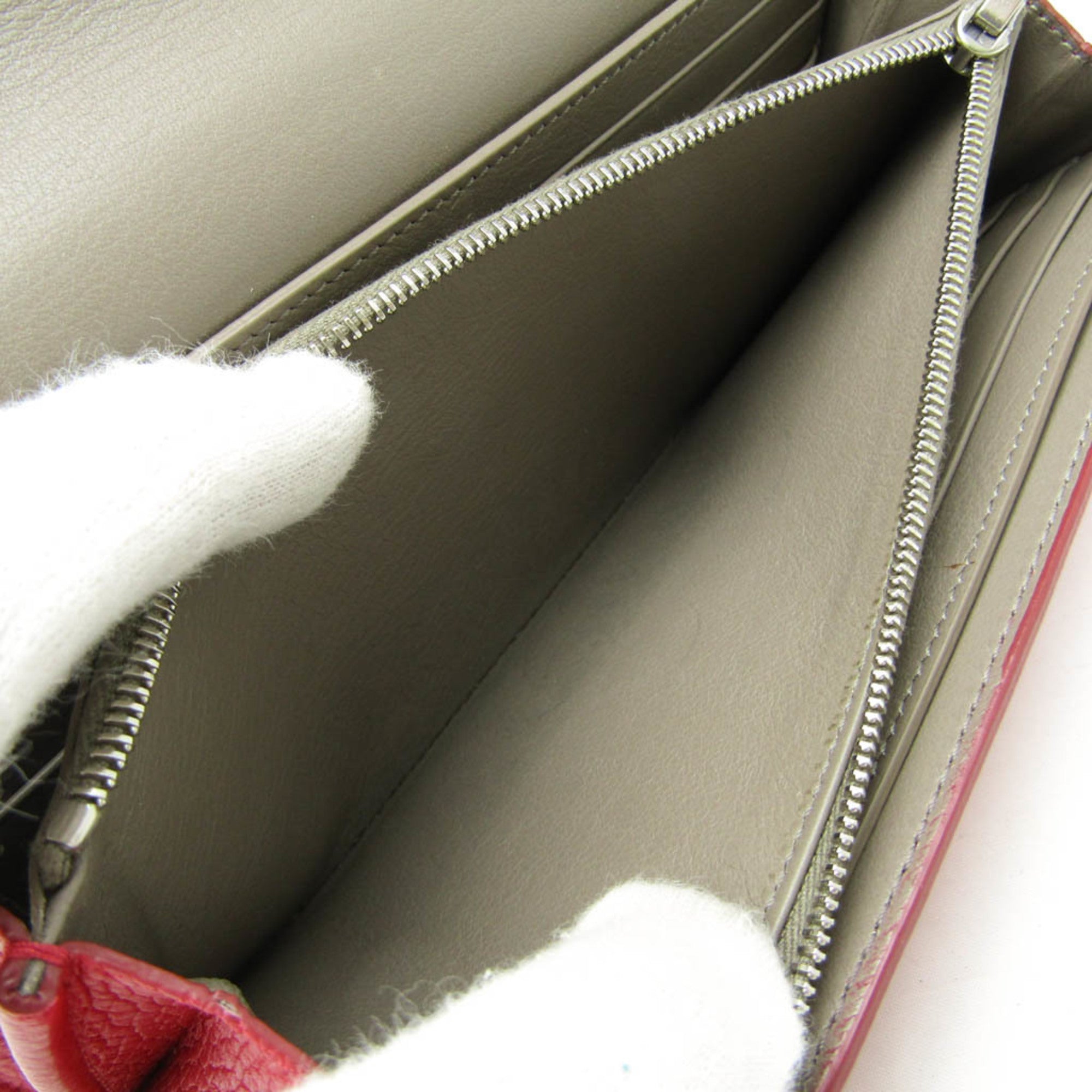 Celine Multifunction Flap Leather Pink Leather Wallets Accessory (Pre-Owned)