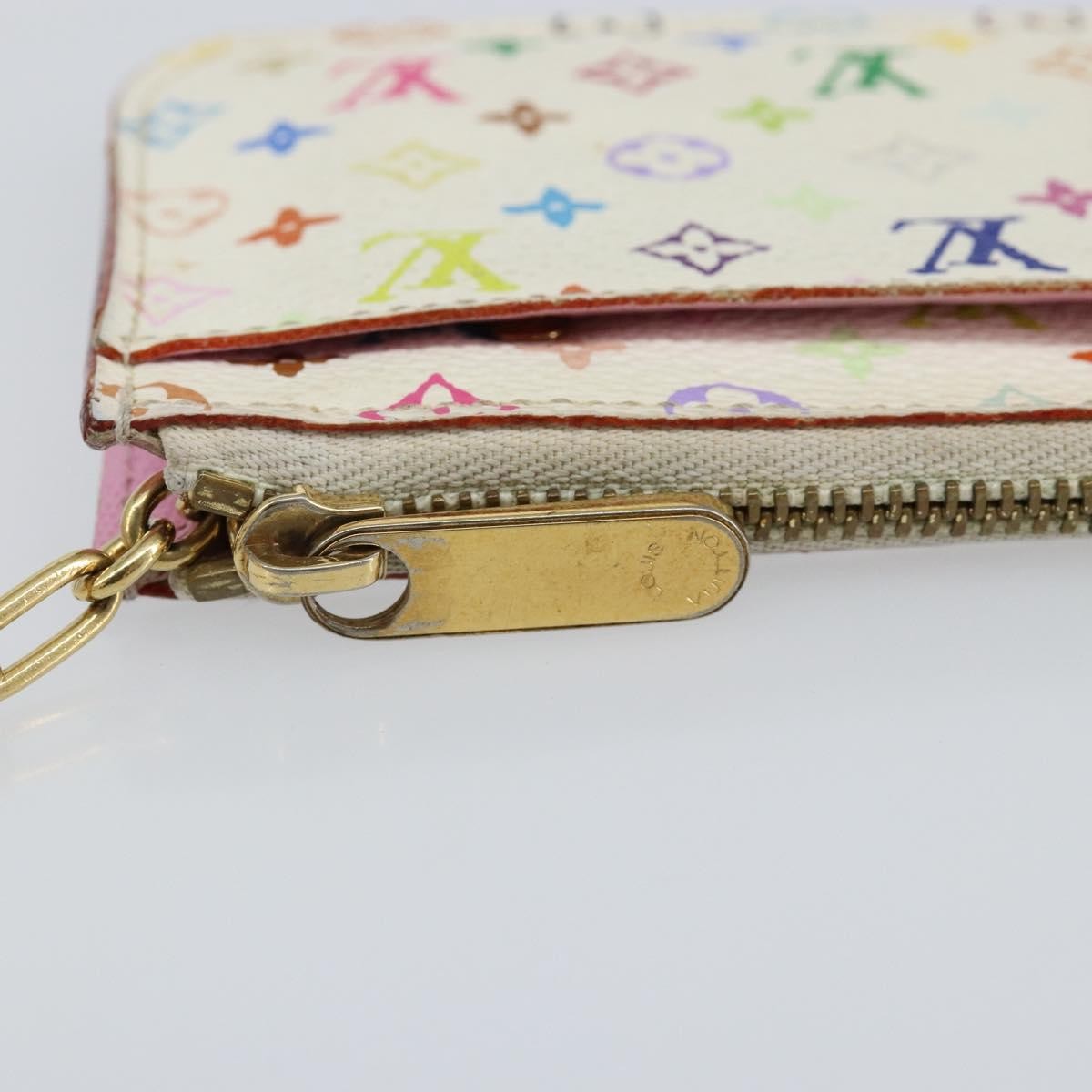 Louis Vuitton Pochette Clés Nm Monogram Multicolor Canvas Multicolour Canvas Wallets Accessory (Pre-Owned)