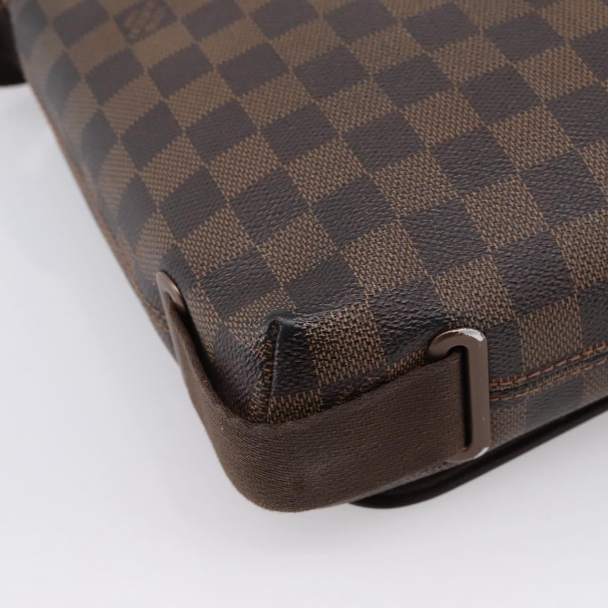 Louis Vuitton Brooklyn Damier Brown Canvas Shoulder Bag Bag (Pre-Owned)