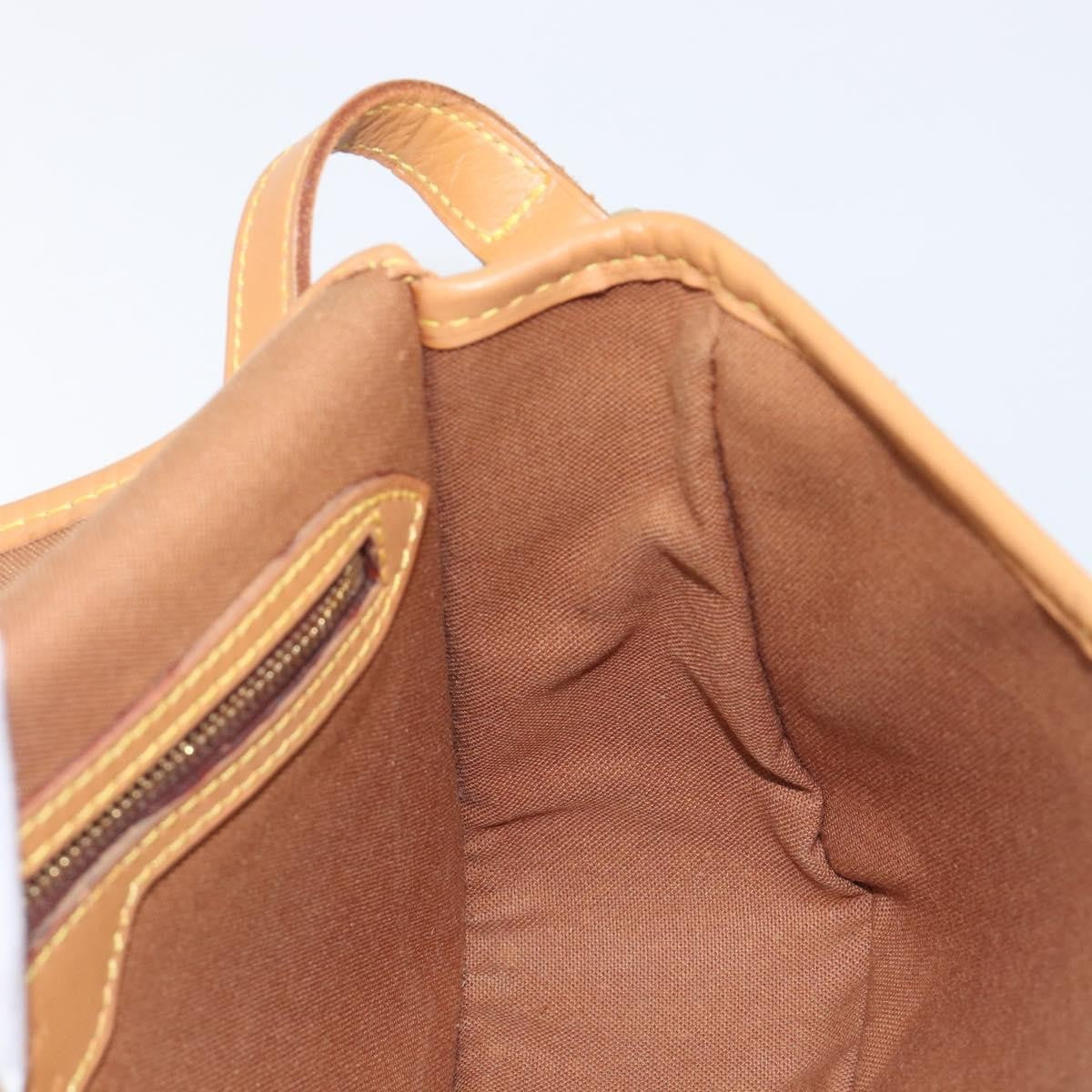 Louis Vuitton Sologne Monogram Canvas Brown Canvas Handbag (Pre-Owned)