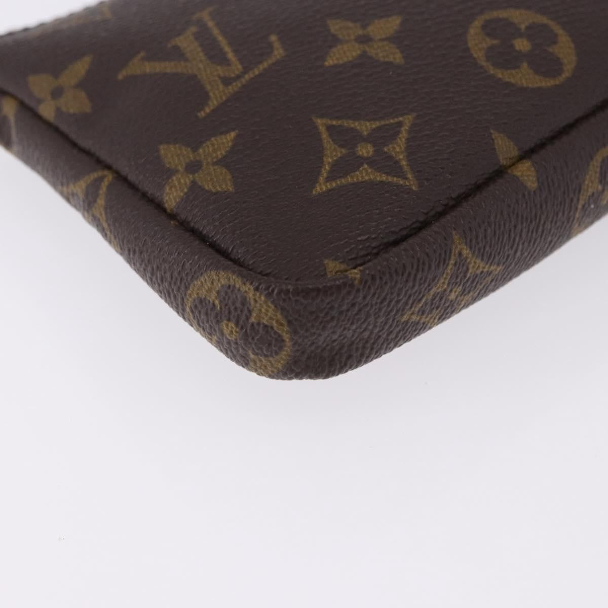 Louis Vuitton Pochette Accessoires Nm Monogram Canvas Brown Canvas Clutche & Pouche Bag (Pre-Owned)