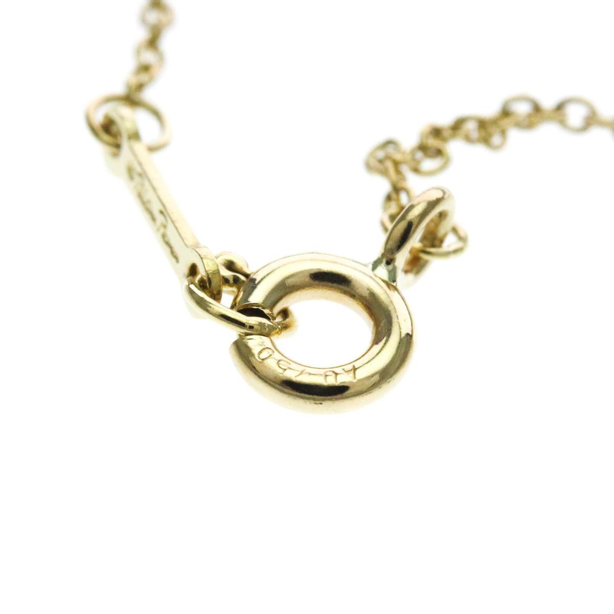 Tiffany & Co. Paloma Picasso Loving Heart Pendant 18K Yellow Gold Gold Yellow_Gold Necklace Jewelry (Pre-Owned)