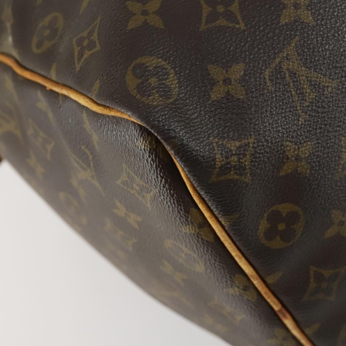 Louis Vuitton Keepall Monogram Canvas Brown Canvas Travel Bag Bag (Pre-Owned)
