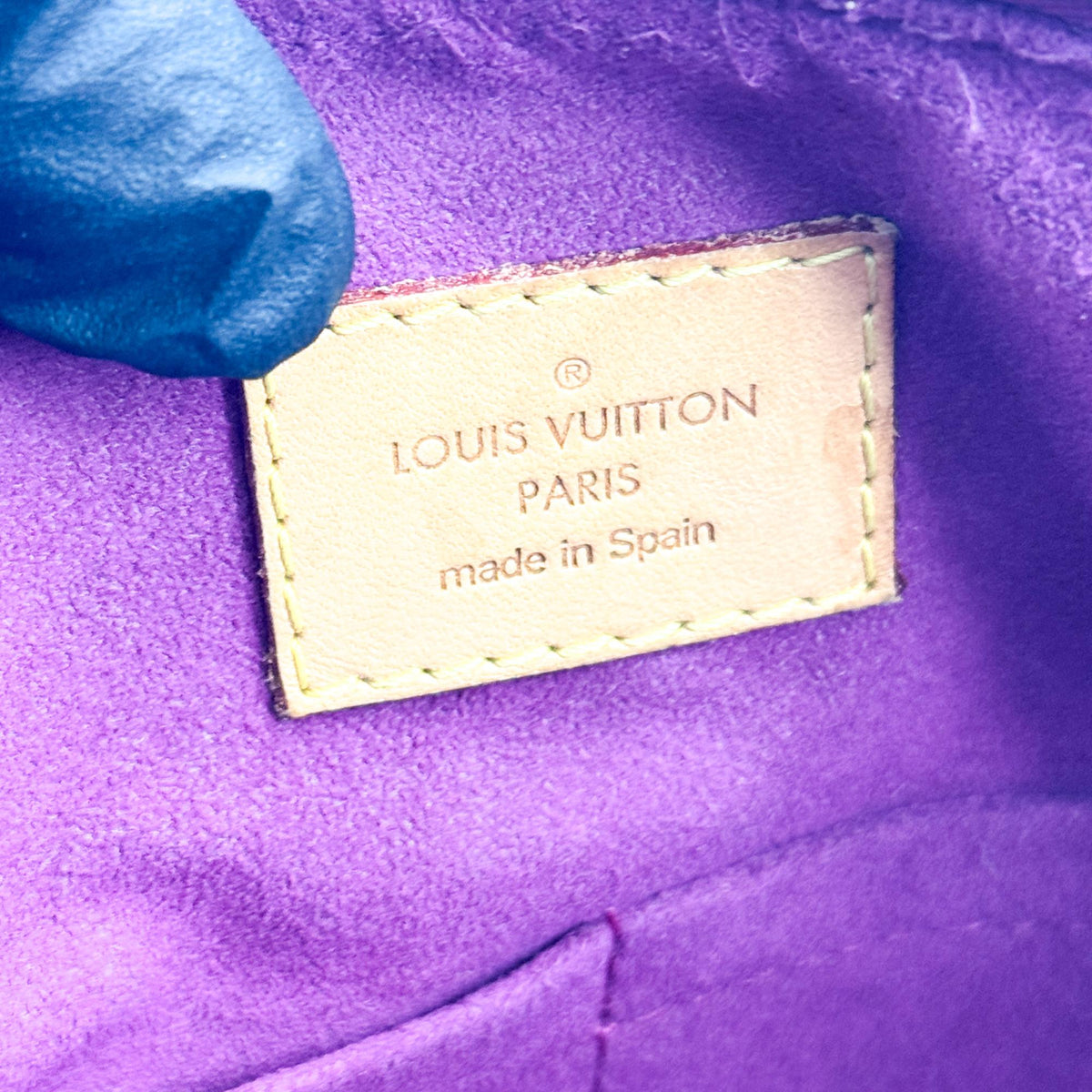 Louis Vuitton Pallas Monogram Canvas With Leather Brown Canvas Tote Bag Bag (Pre-Owned)