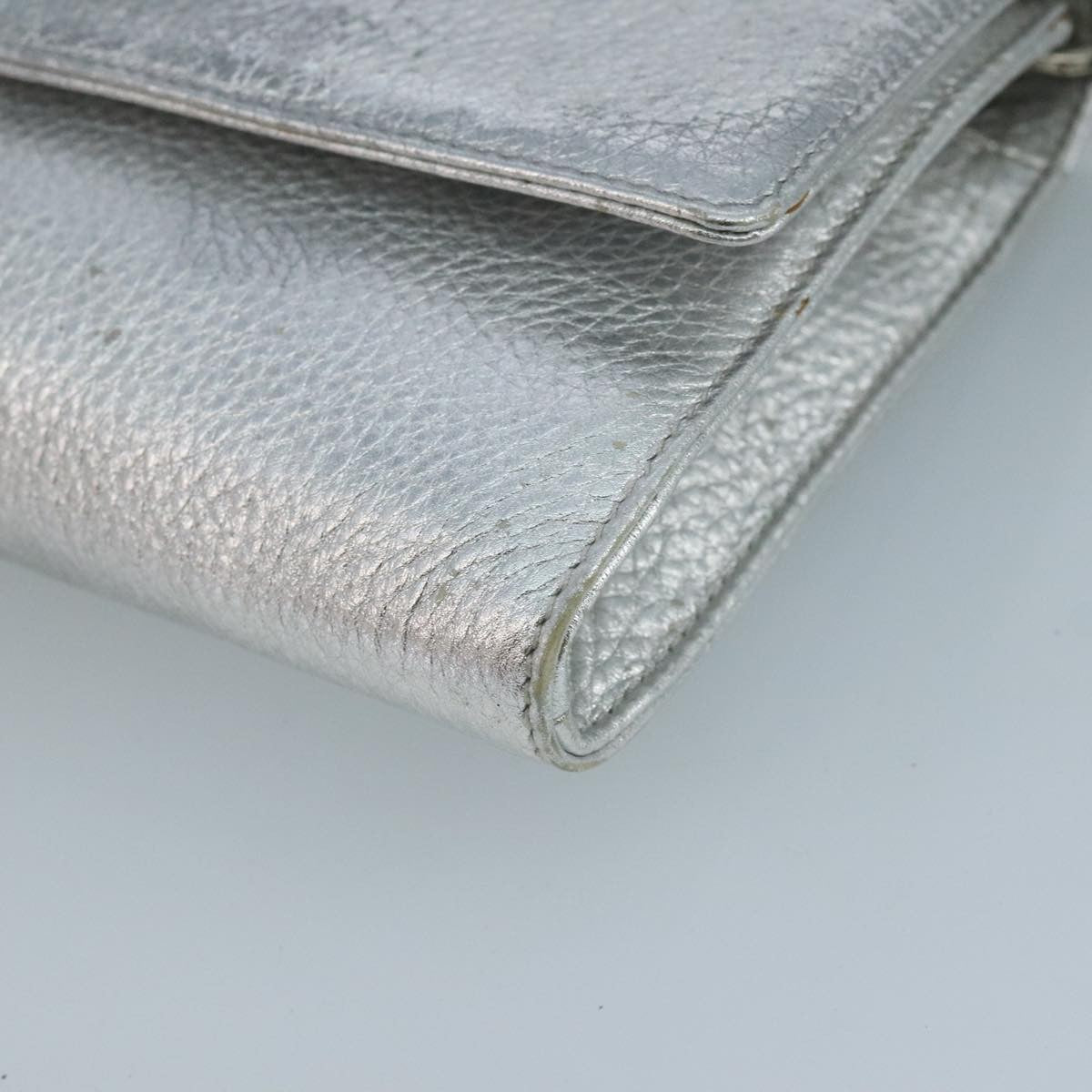 Tiffany & Co. Vintage Leather Silver Leather Shoulder Bag Bag (Pre-Owned)