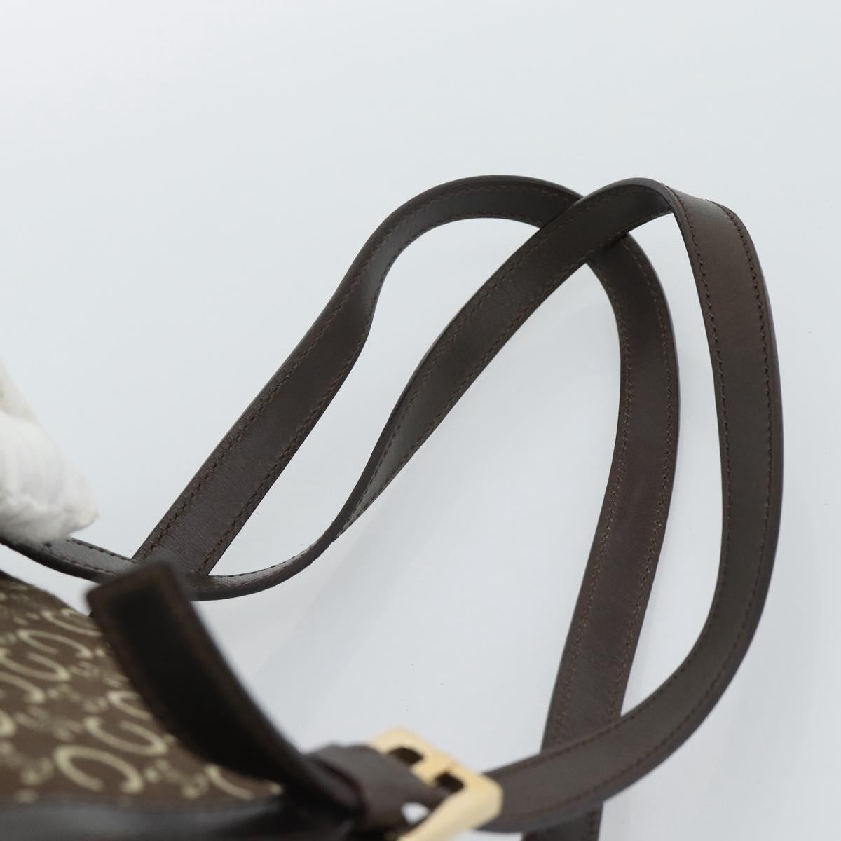 Celine C Macadam Canvas And Leather Brown Canvas Handbag (Pre-Owned)