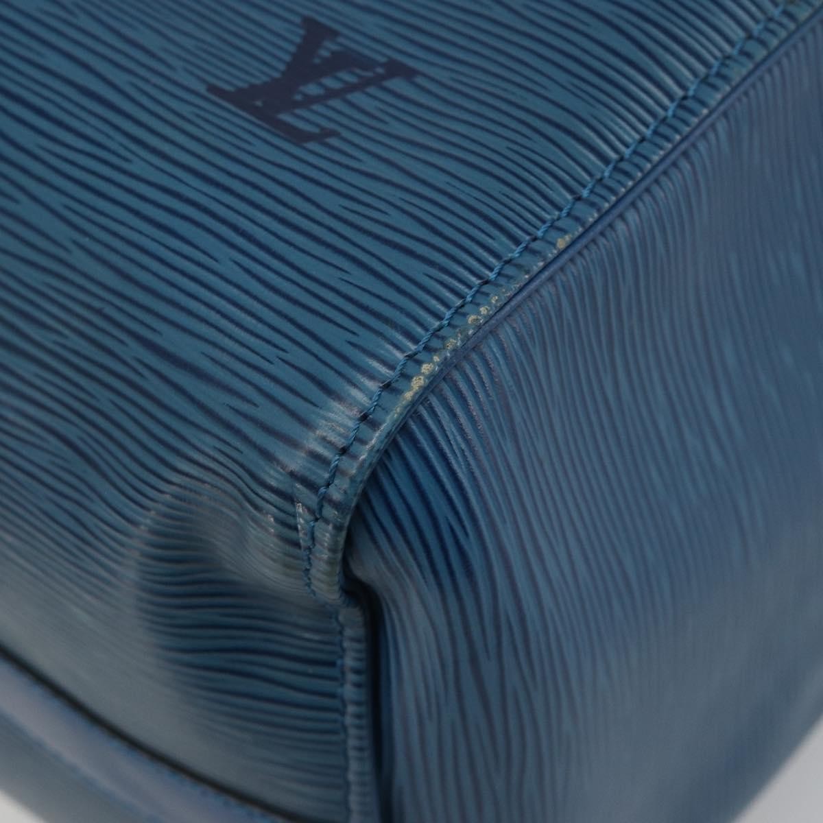 Louis Vuitton Speedy Epi Leather Blue Leather Handbag (Pre-Owned)