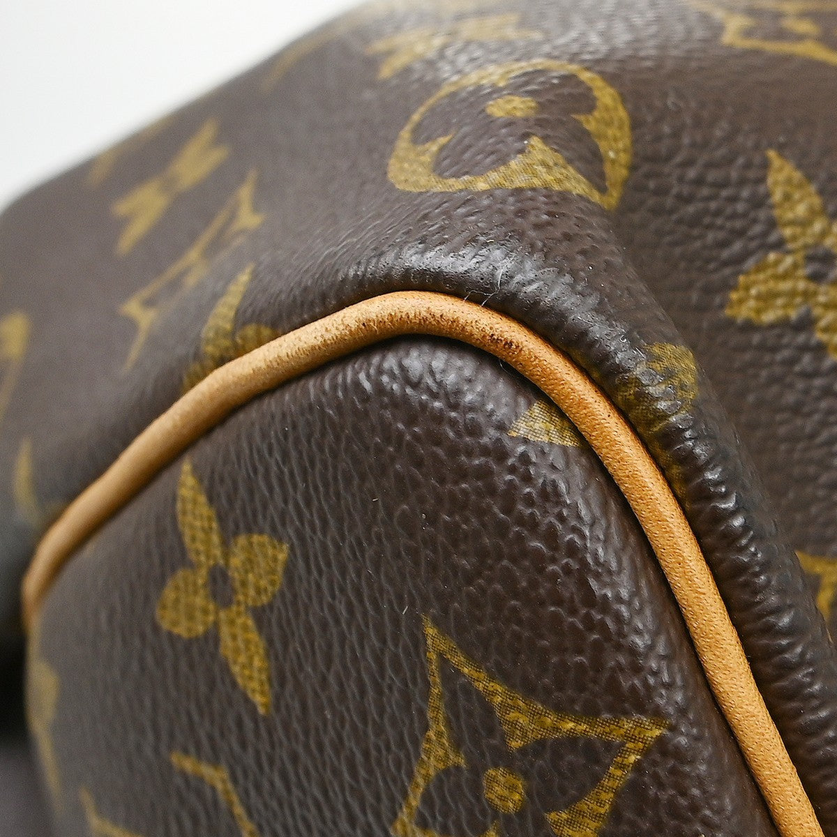 Louis Vuitton Keepall Bandouliere Monogram Canvas Brown Canvas Travel Bag Bag (Pre-Owned)
