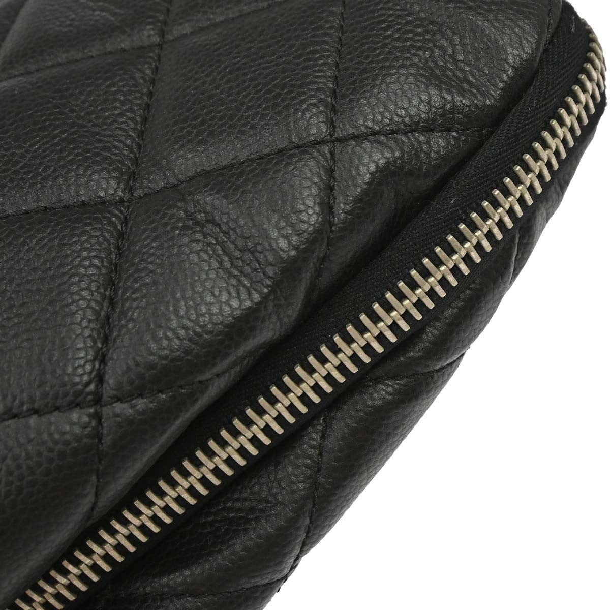 Chanel Timeless Cc Expandable Tote Quilted Caviar Black Leather Tote Bag Bag (Pre-Owned)