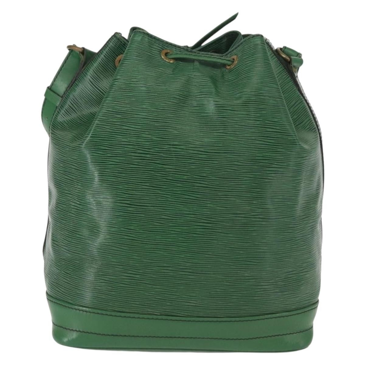Louis Vuitton Noe Epi Leather Green Leather Shoulder Bag Bag (Pre-Owned)
