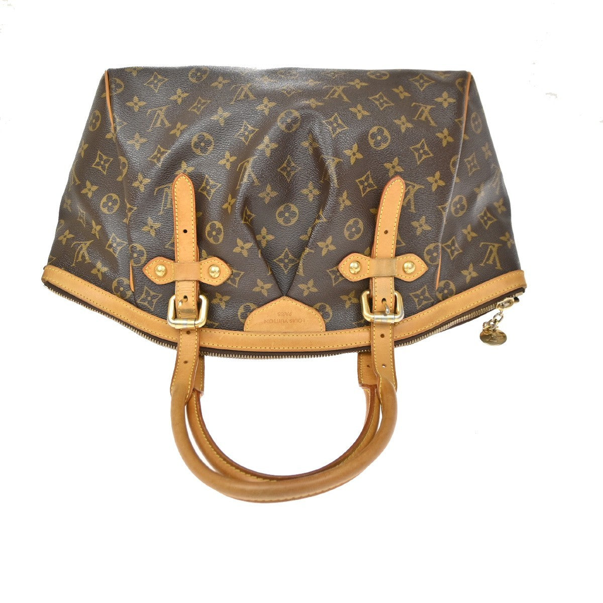 Louis Vuitton Tivoli Monogram Canvas Brown Canvas Handbag (Pre-Owned)