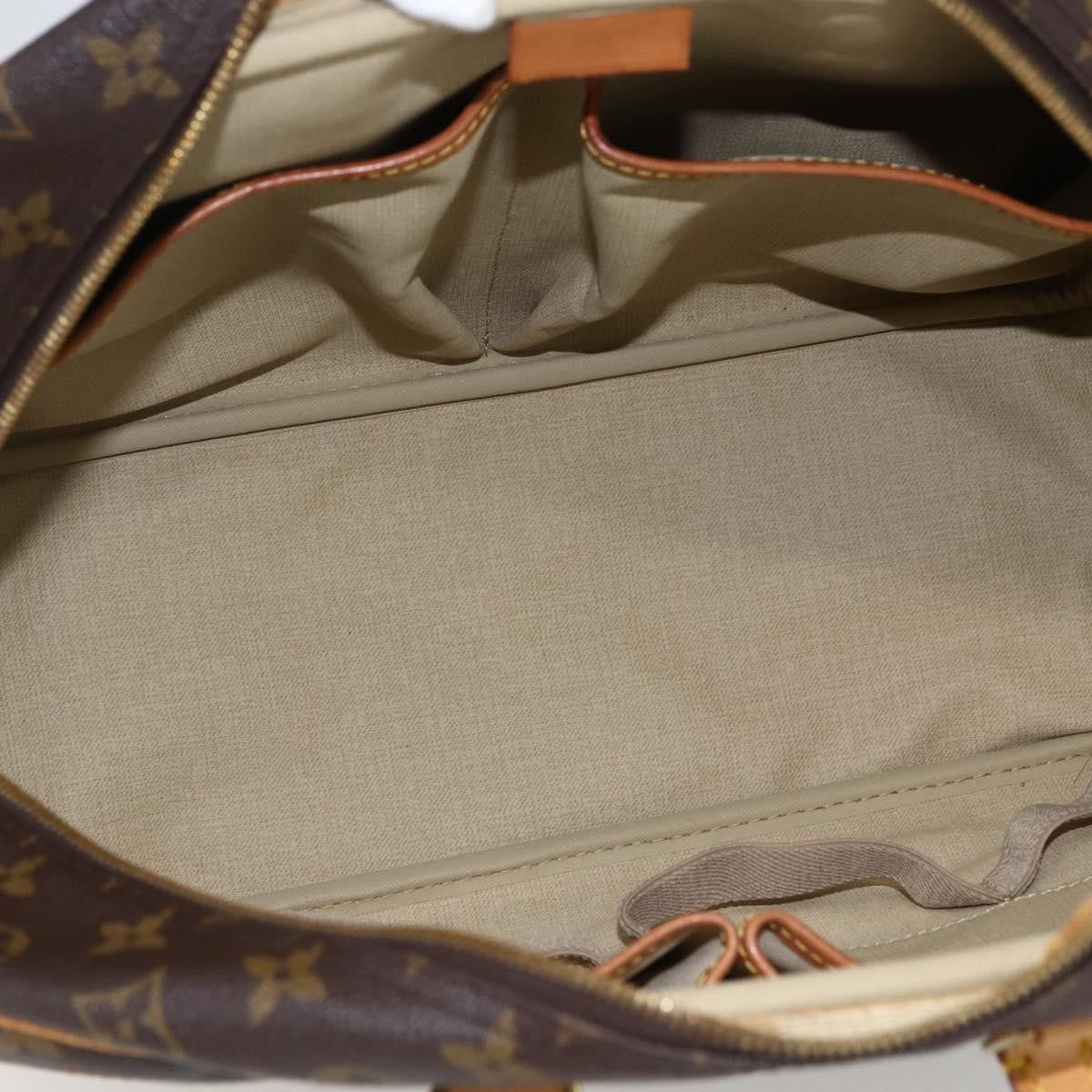 Louis Vuitton Deauville Monogram Canvas Brown Canvas Handbag (Pre-Owned)