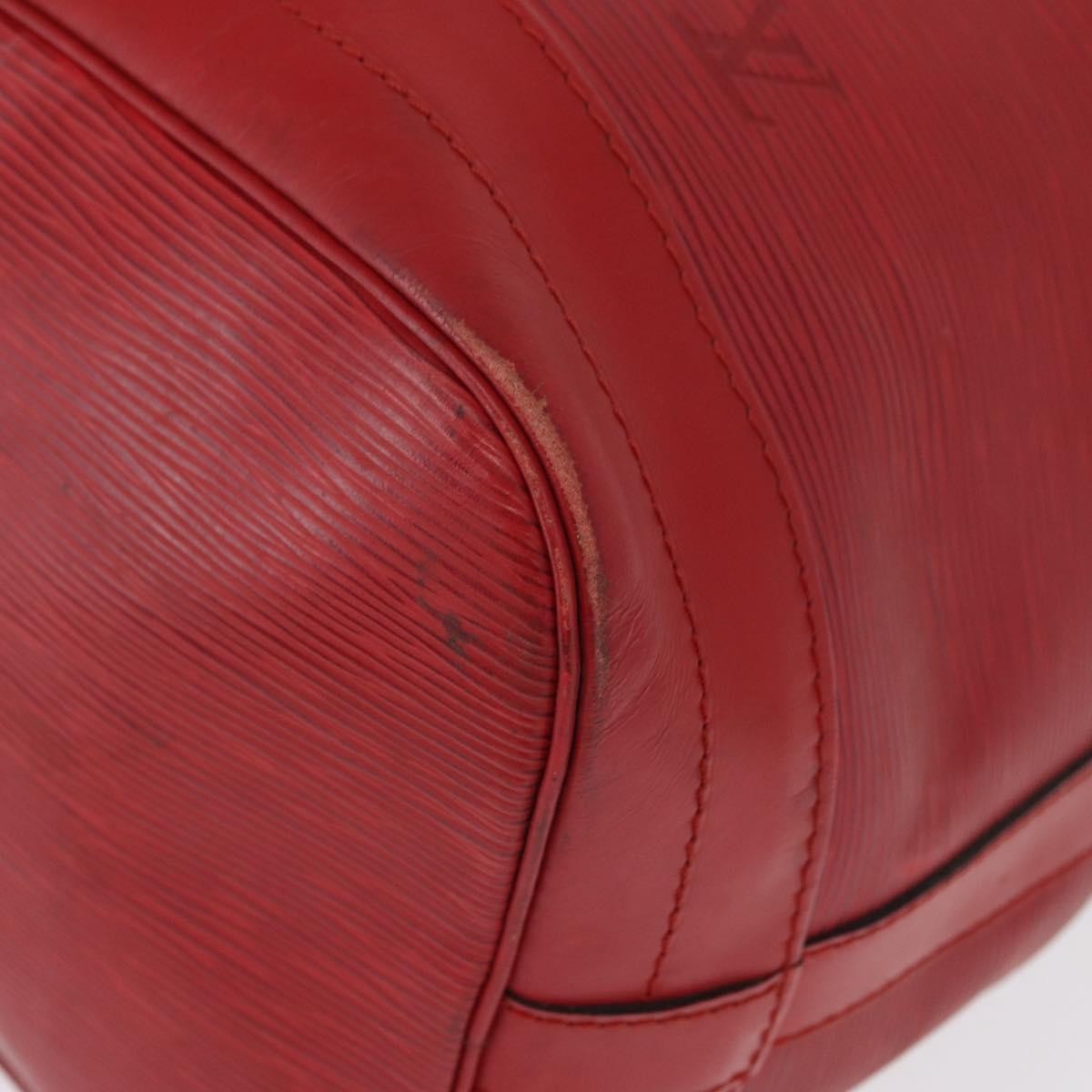 Louis Vuitton Noe Epi Leather Red Leather Shoulder Bag Bag (Pre-Owned)