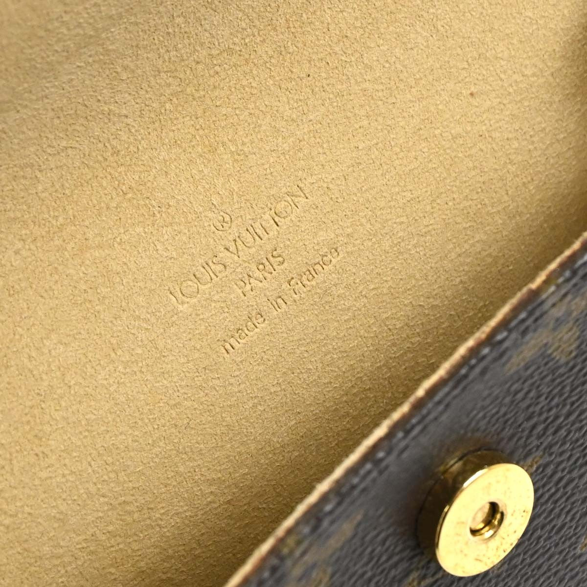 Louis Vuitton Florentine Waist Monogram Canvas Brown Canvas Handbag (Pre-Owned)
