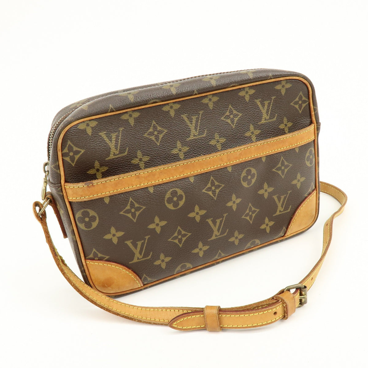 Louis Vuitton Trocadero Monogram Canvas Brown Canvas Handbag (Pre-Owned)