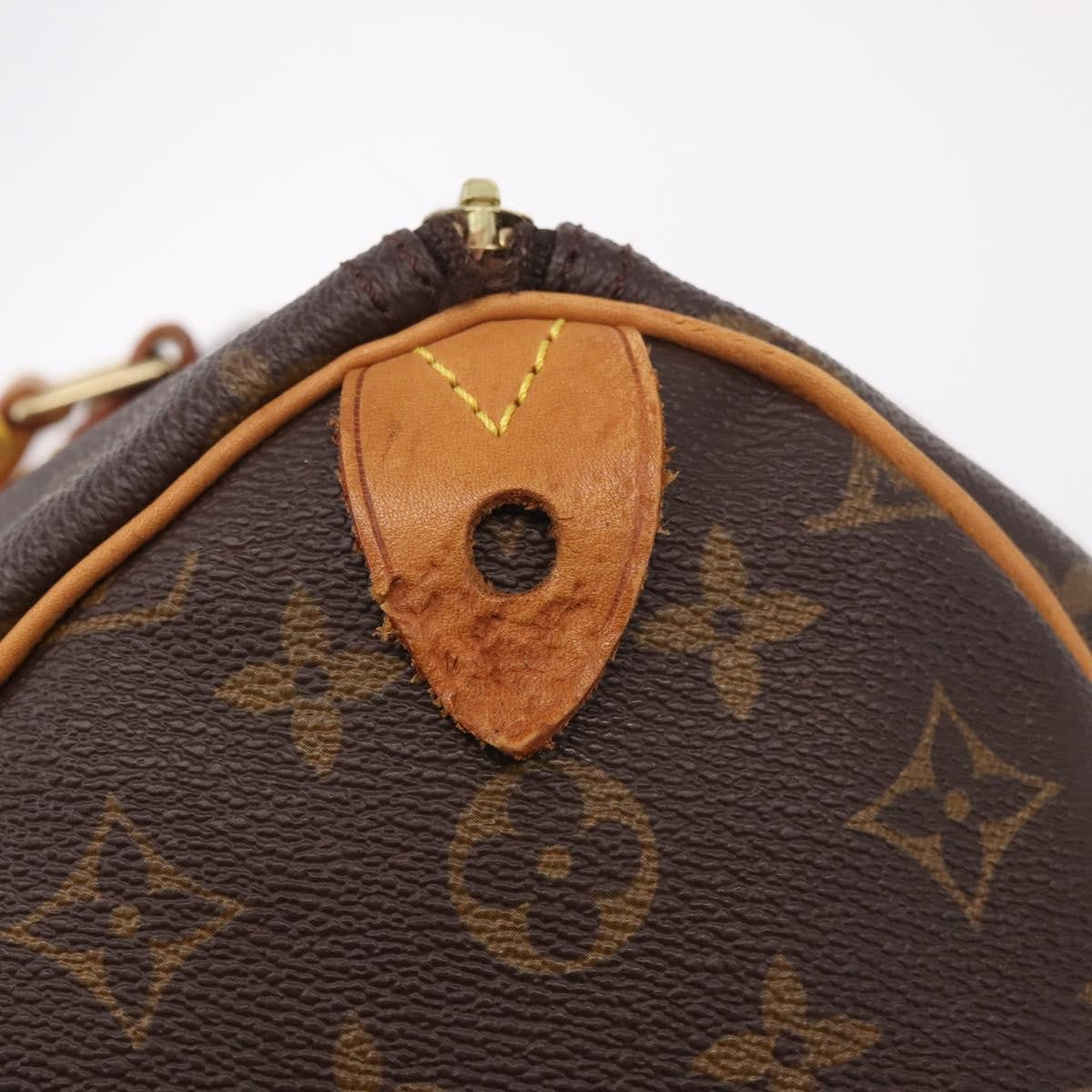 Louis Vuitton Speedy Monogram Canvas Brown Canvas Handbag (Pre-Owned)