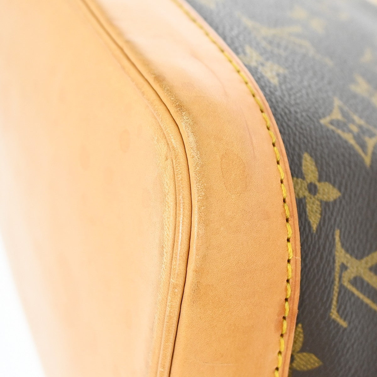 Louis Vuitton Alma Monogram Canvas Brown Canvas Handbag (Pre-Owned)
