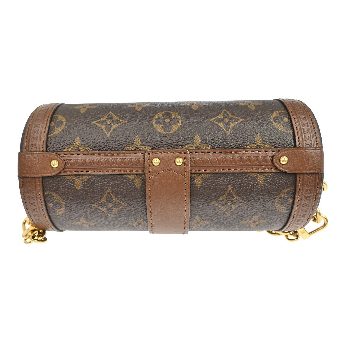 Louis Vuitton Papillon Trunk Monogram Canvas Brown Canvas Shoulder Bag Bag (Pre-Owned)