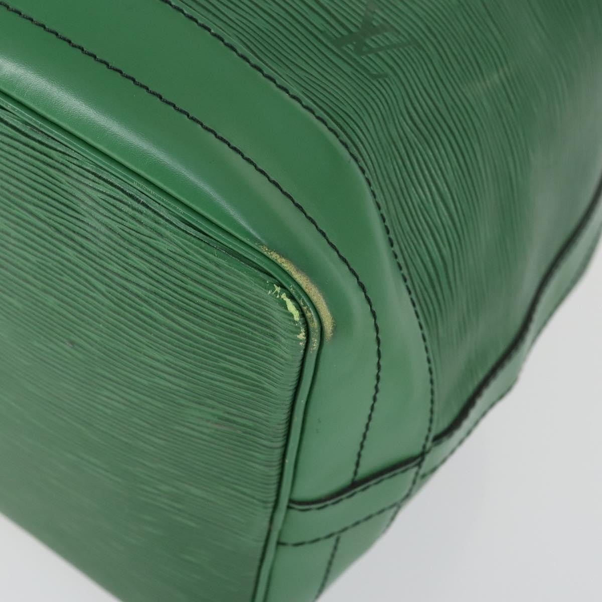 Louis Vuitton Noe Epi Leather Green Leather Shoulder Bag Bag (Pre-Owned)