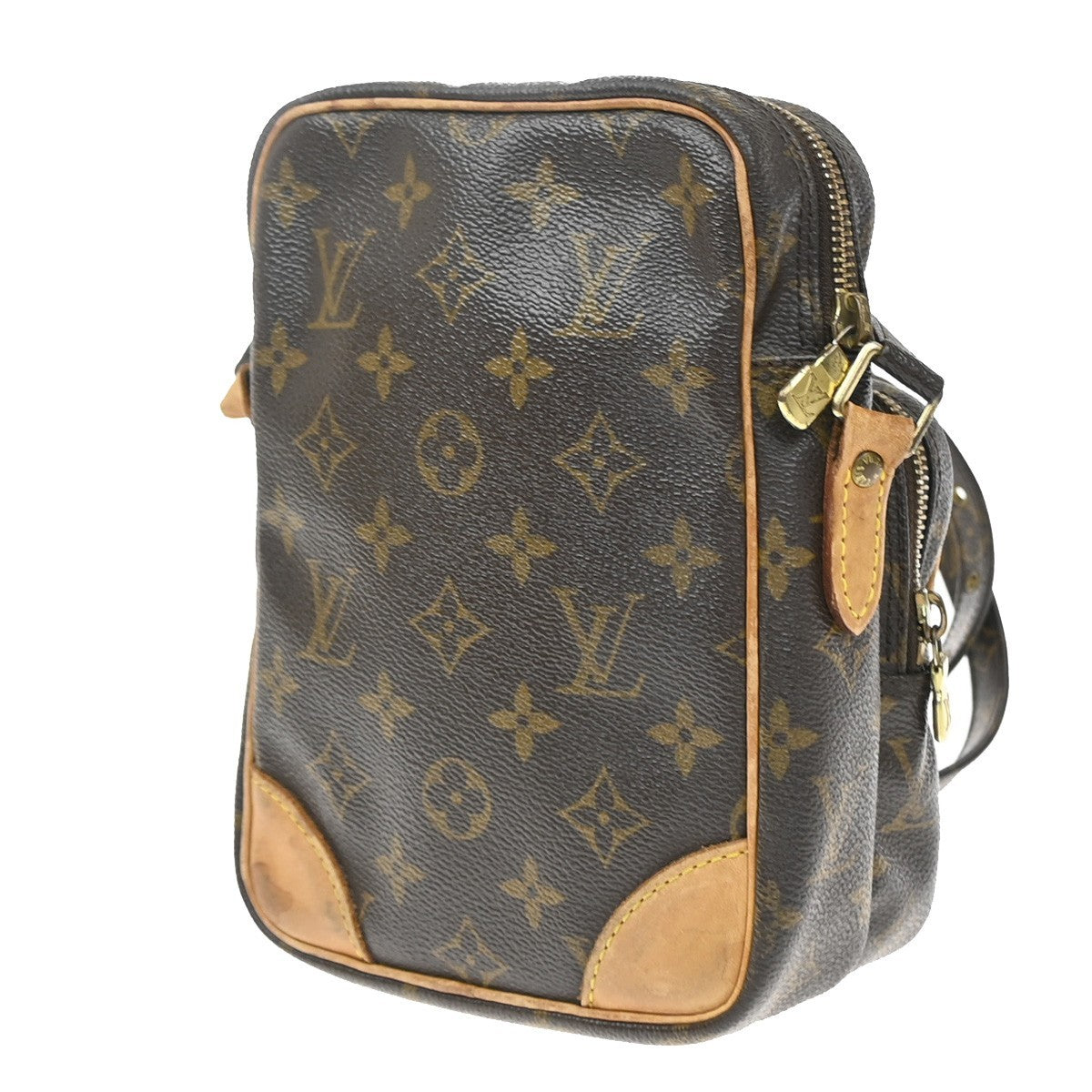 Louis Vuitton Amazone Monogram Canvas Brown Canvas Handbag (Pre-Owned)
