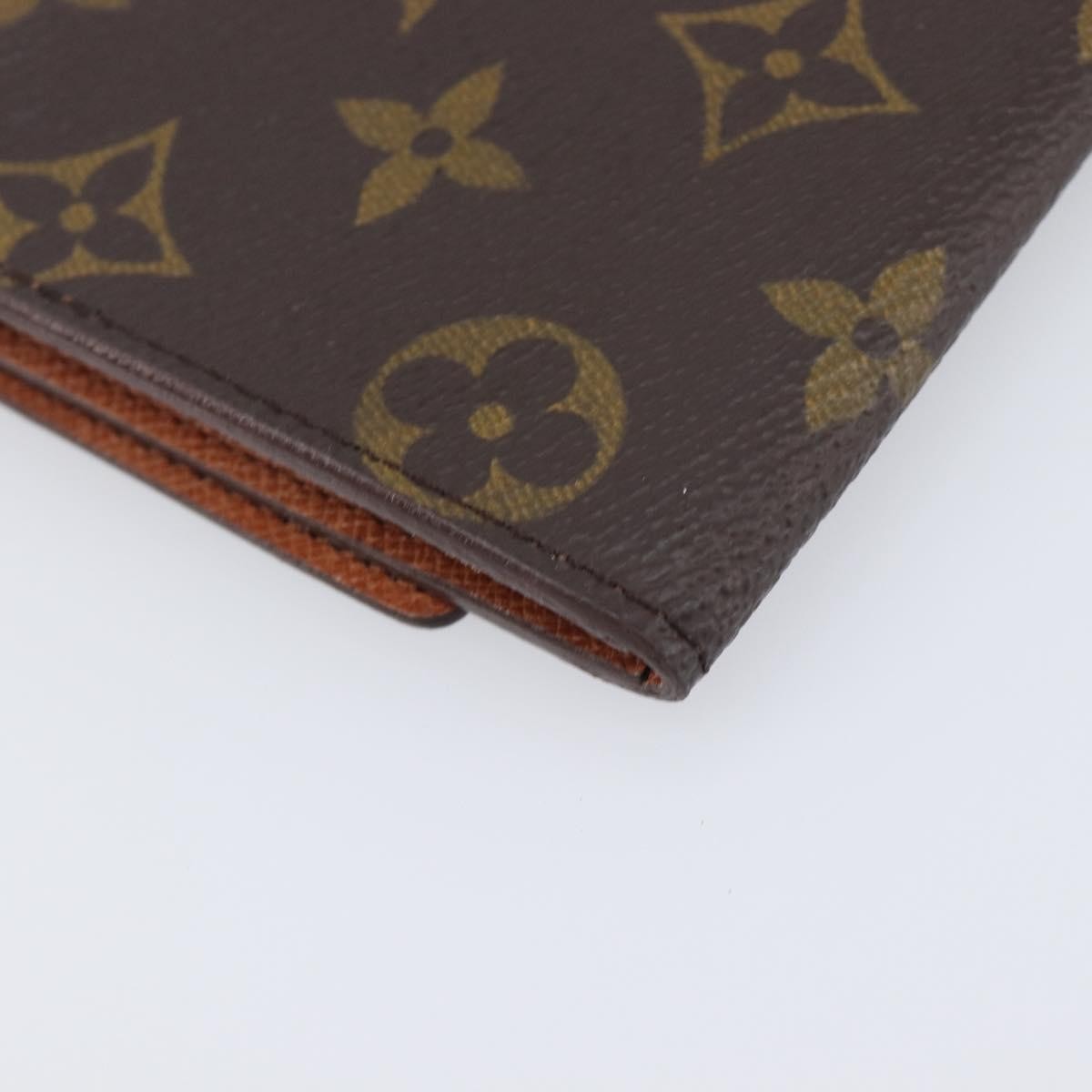 Louis Vuitton Long Macassar Monogram Canvas Brown Canvas Wallets Accessory (Pre-Owned)