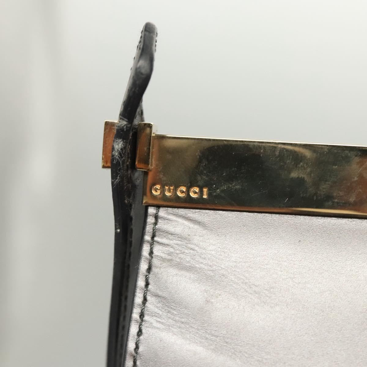Gucci Shoulder Leather Brown Leather Shoulder Bag Bag (Pre-Owned)