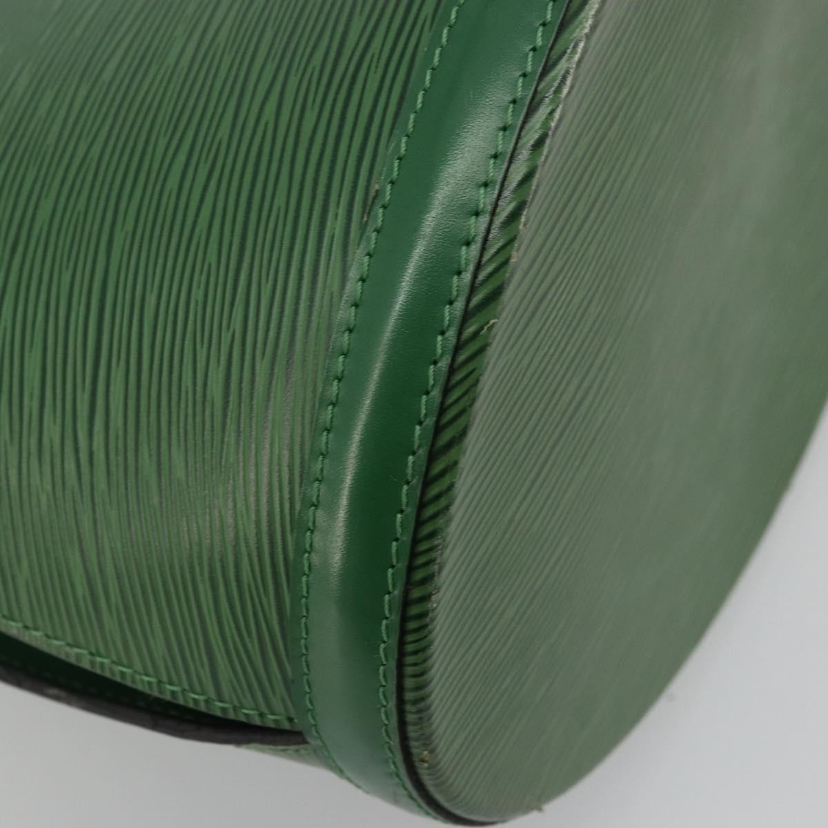 Louis Vuitton Cluny Epi Leather Green Leather Shoulder Bag Bag (Pre-Owned)