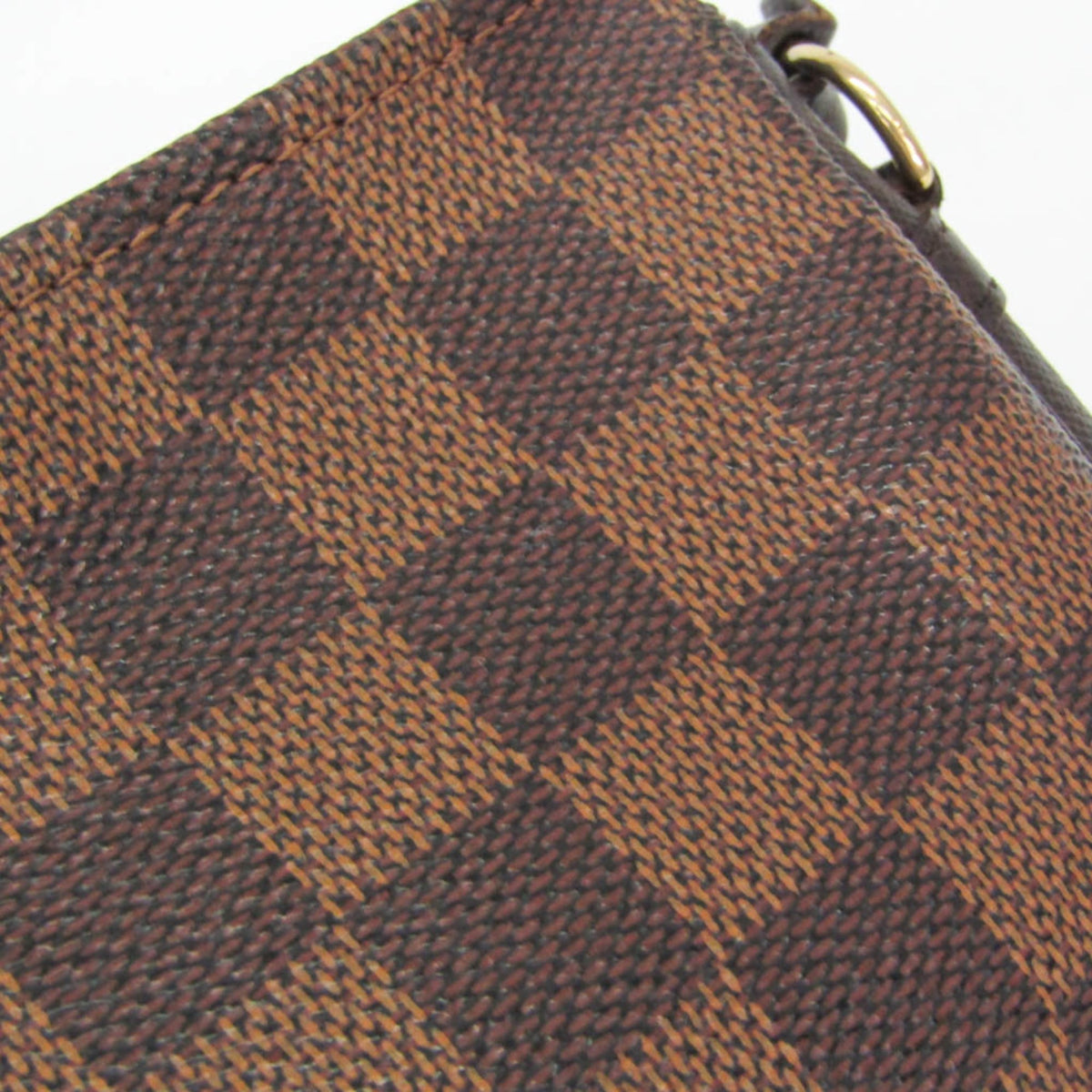 Louis Vuitton Trousse Make Up Damier Canvas Brown Canvas Clutche & Pouche Bag (Pre-Owned)