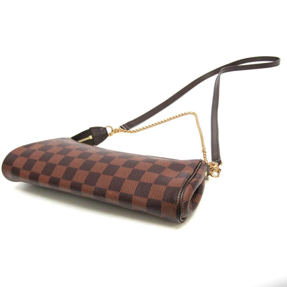 Louis Vuitton Eva Damier Brown Canvas Handbag (Pre-Owned)