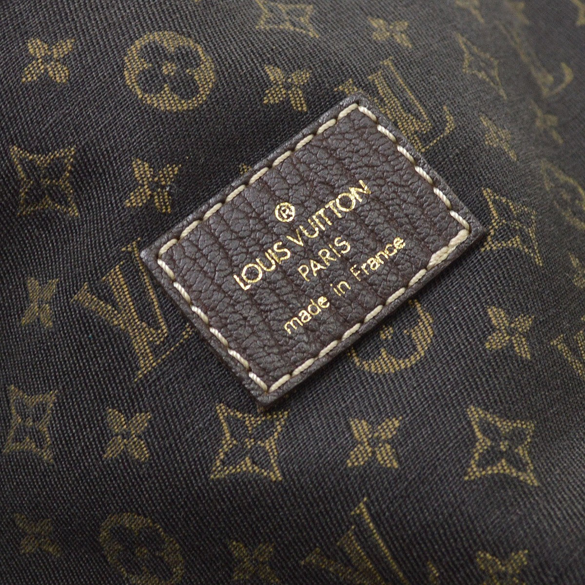 Louis Vuitton Saumur Mini Lin Brown Canvas Shoulder Bag Bag (Pre-Owned)