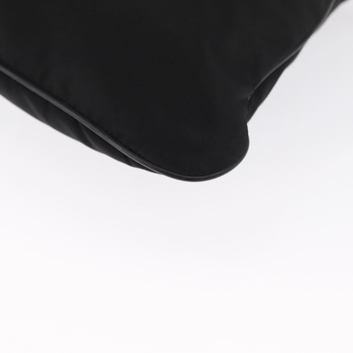 Prada Front Pocket Messenger Tessuto Black Nylon Shoulder Bag Bag (Pre-Owned)