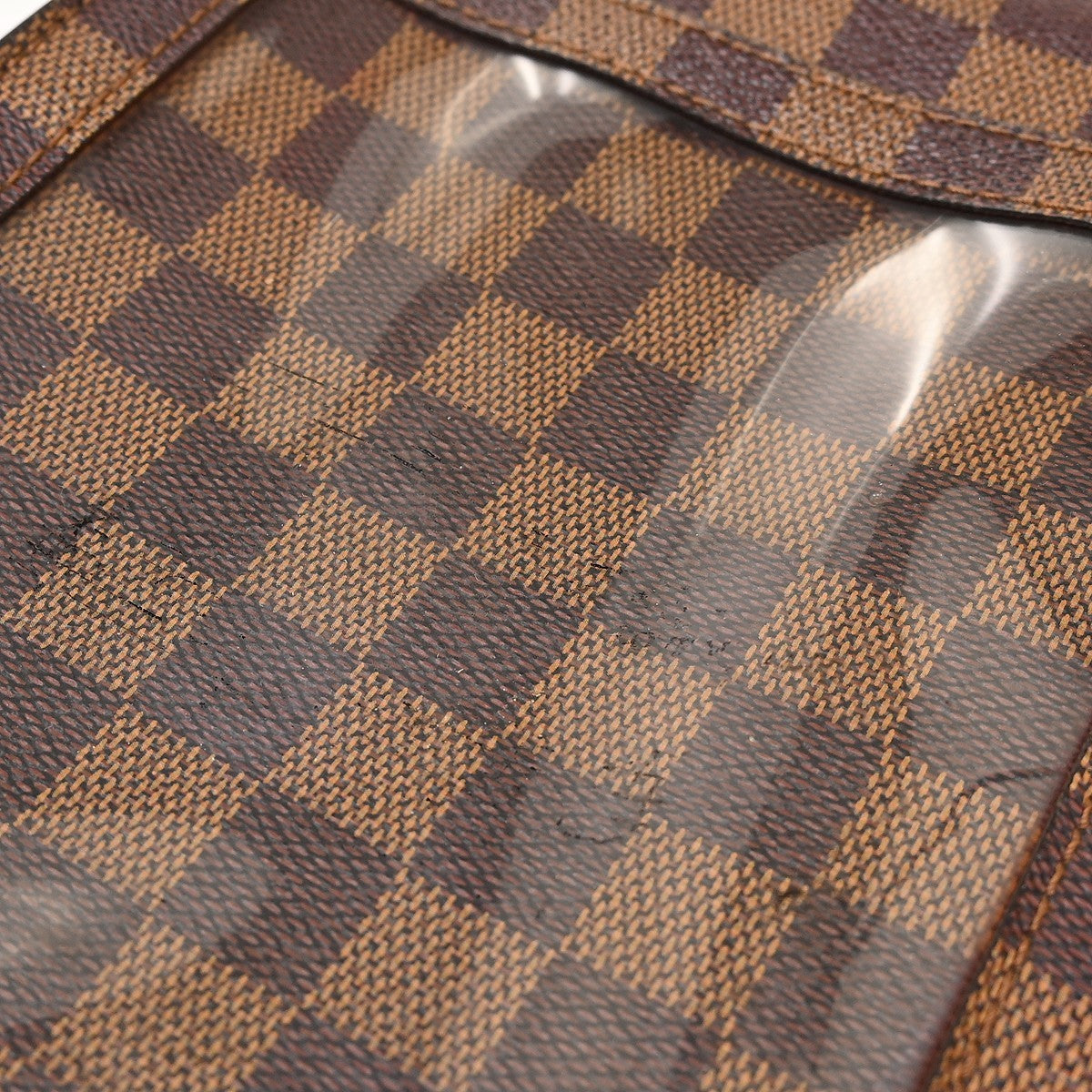 Louis Vuitton Portobello Messenger Damier Ebene Brown Canvas Shoulder Bag Bag (Pre-Owned)