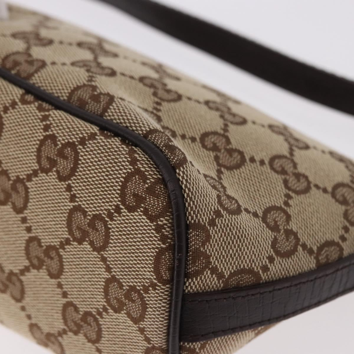 Gucci Gg Tiger Gg Canvas Beige Canvas Clutche & Pouche Bag (Pre-Owned)