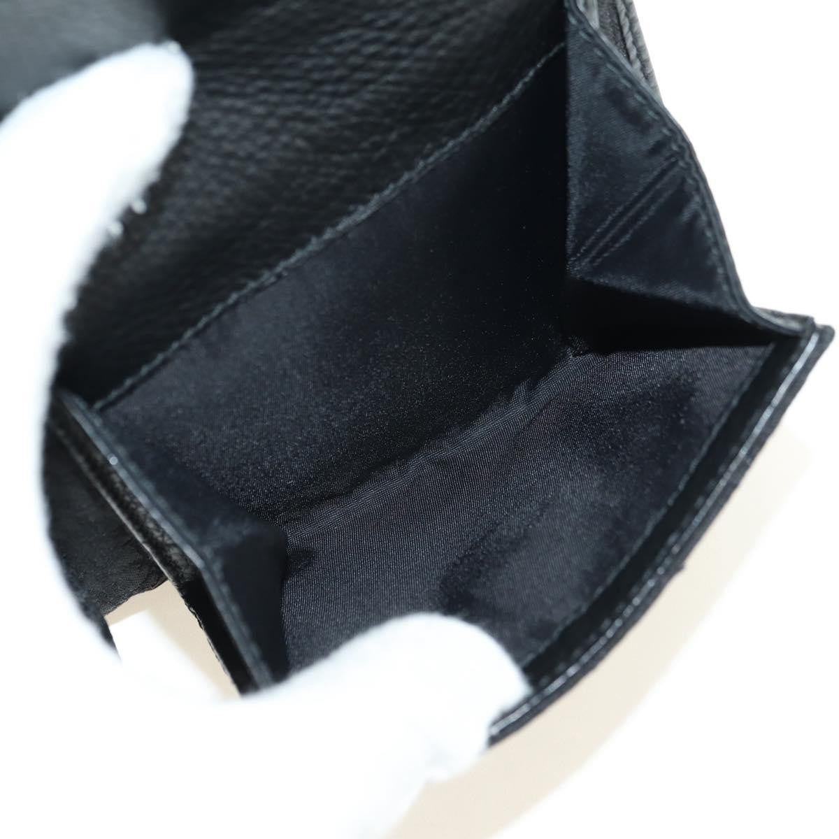 Christian Dior Vintage Street Chic Belt Diorissimo Canvas Black Canvas Handbag (Pre-Owned)