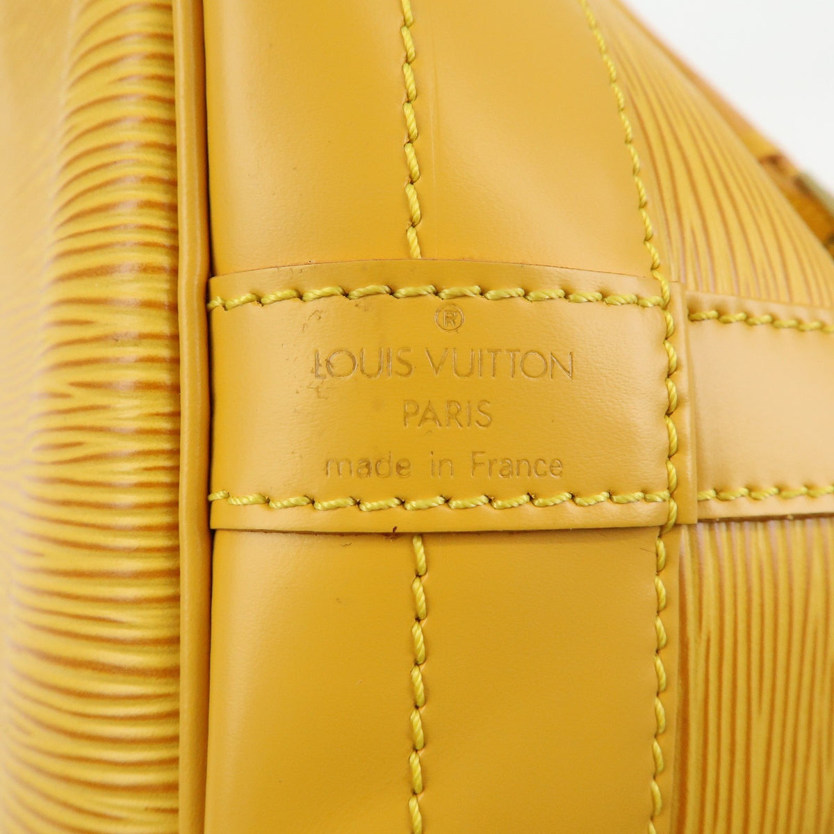 Louis Vuitton Noe Epi Leather Yellow Leather Shoulder Bag Bag (Pre-Owned)