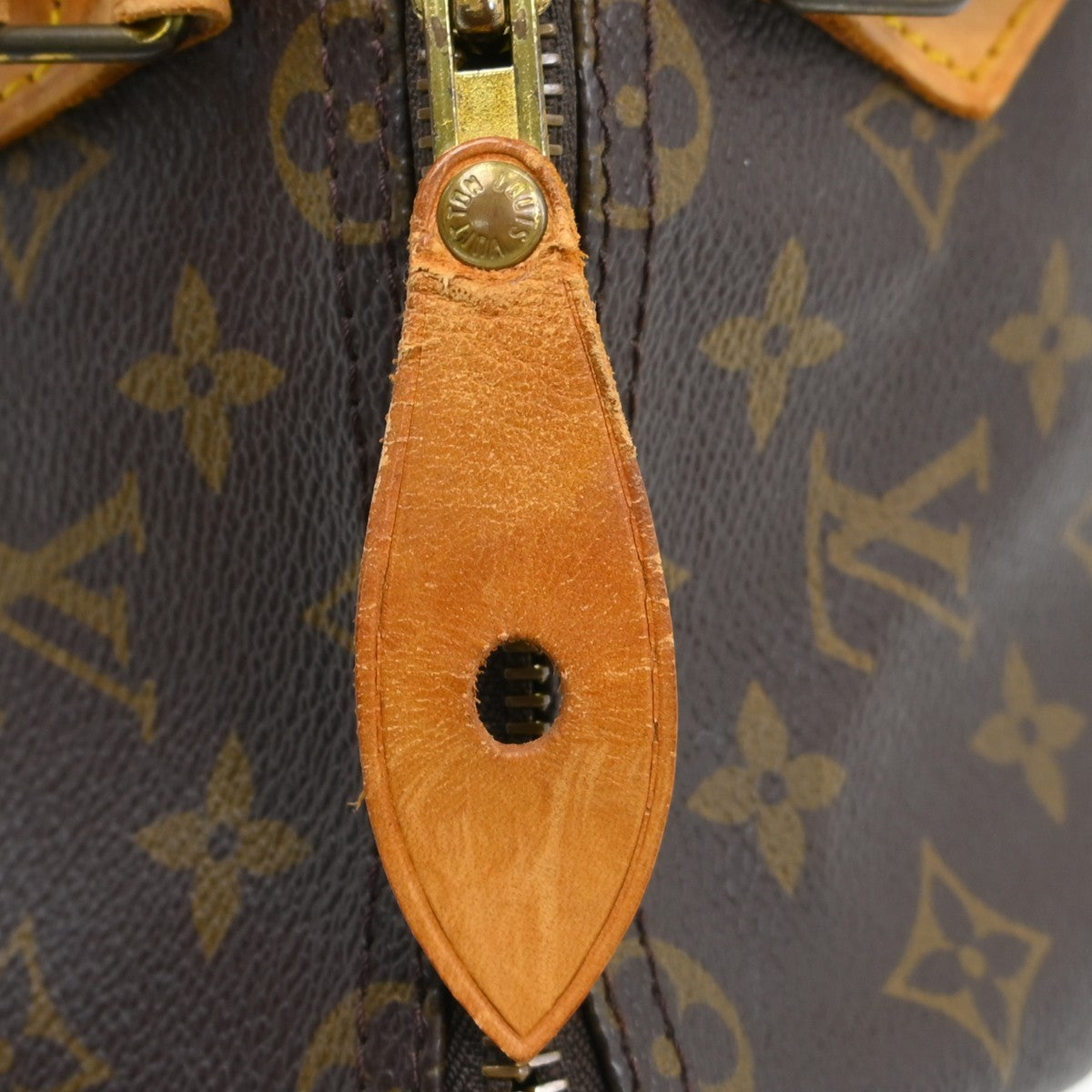 Louis Vuitton Speedy Monogram Canvas Brown Canvas Handbag (Pre-Owned)