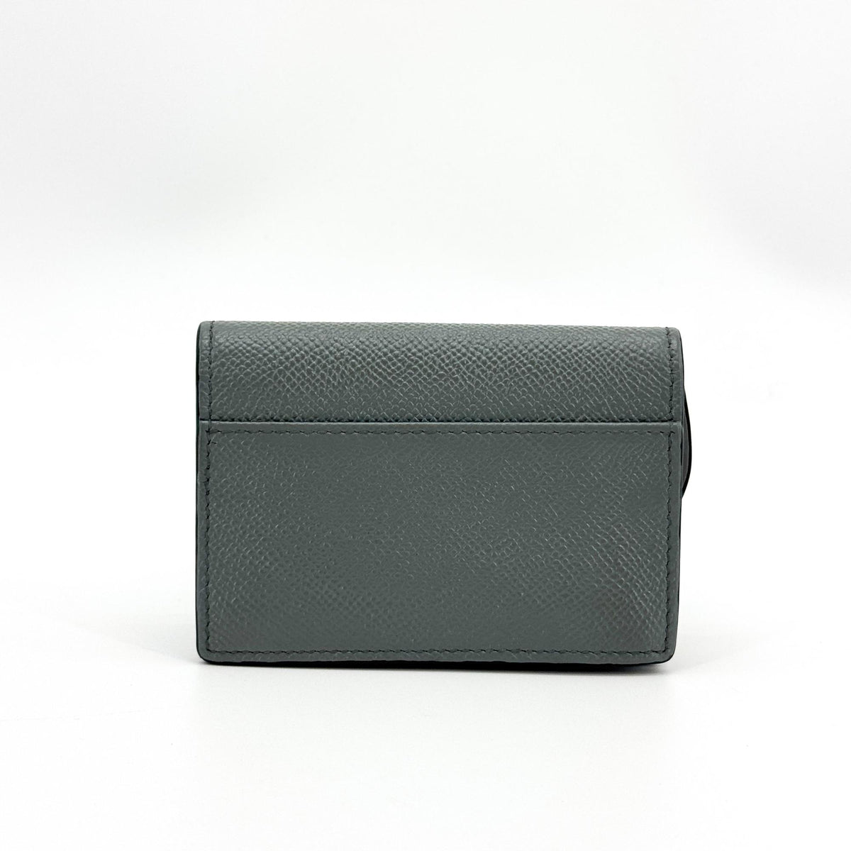 Christian Dior Saddle Lotus Leather Gray Leather Wallets Accessory (Pre-Owned)