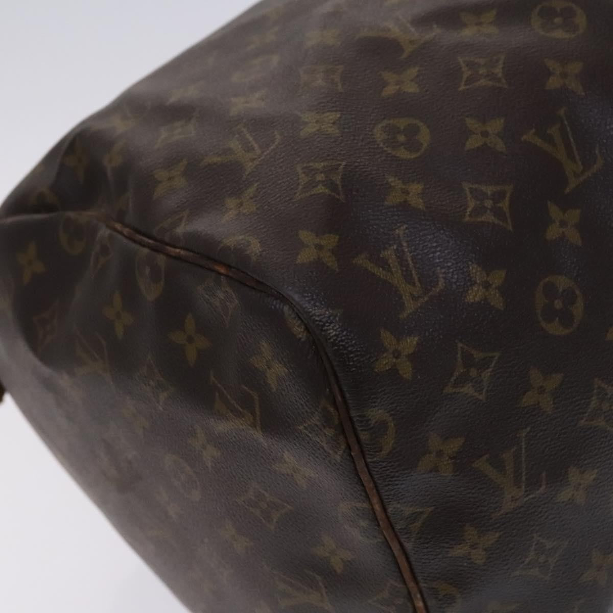 Louis Vuitton Keepall Monogram Canvas Brown Canvas Travel Bag Bag (Pre-Owned)