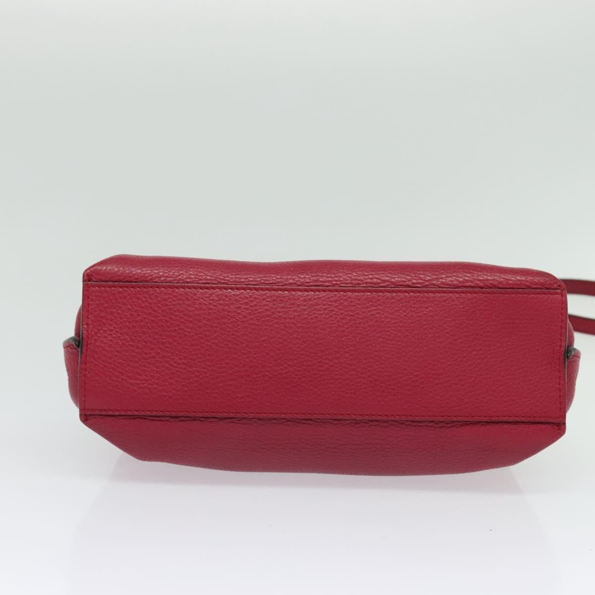 Gucci Bamboo Daily Top Handle Leather Pink Leather Handbag (Pre-Owned)