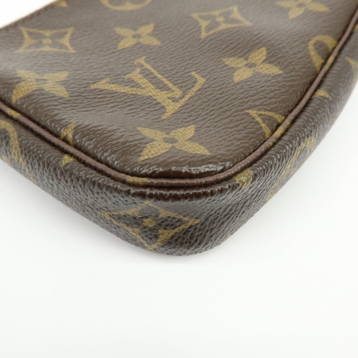 Louis Vuitton Pochette Accessoires Limited Edition Monogram Canvas Brown Canvas Clutche & Pouche Bag (Pre-Owned)
