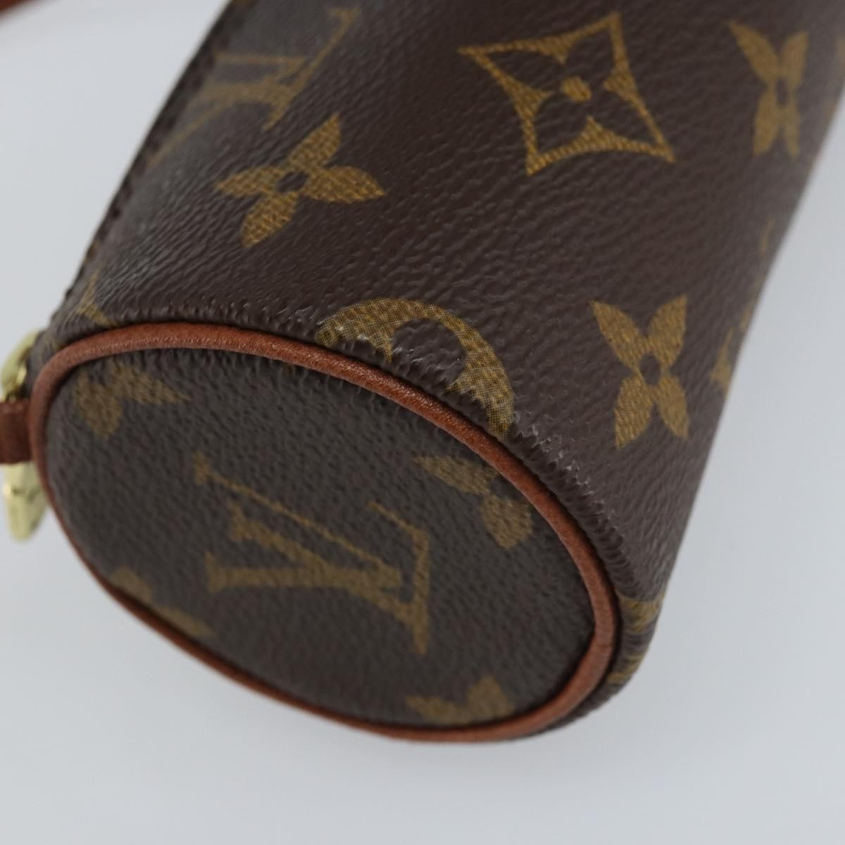 Louis Vuitton Papillon Pochette Monogram Canvas Brown Canvas Clutche & Pouche Bag (Pre-Owned)