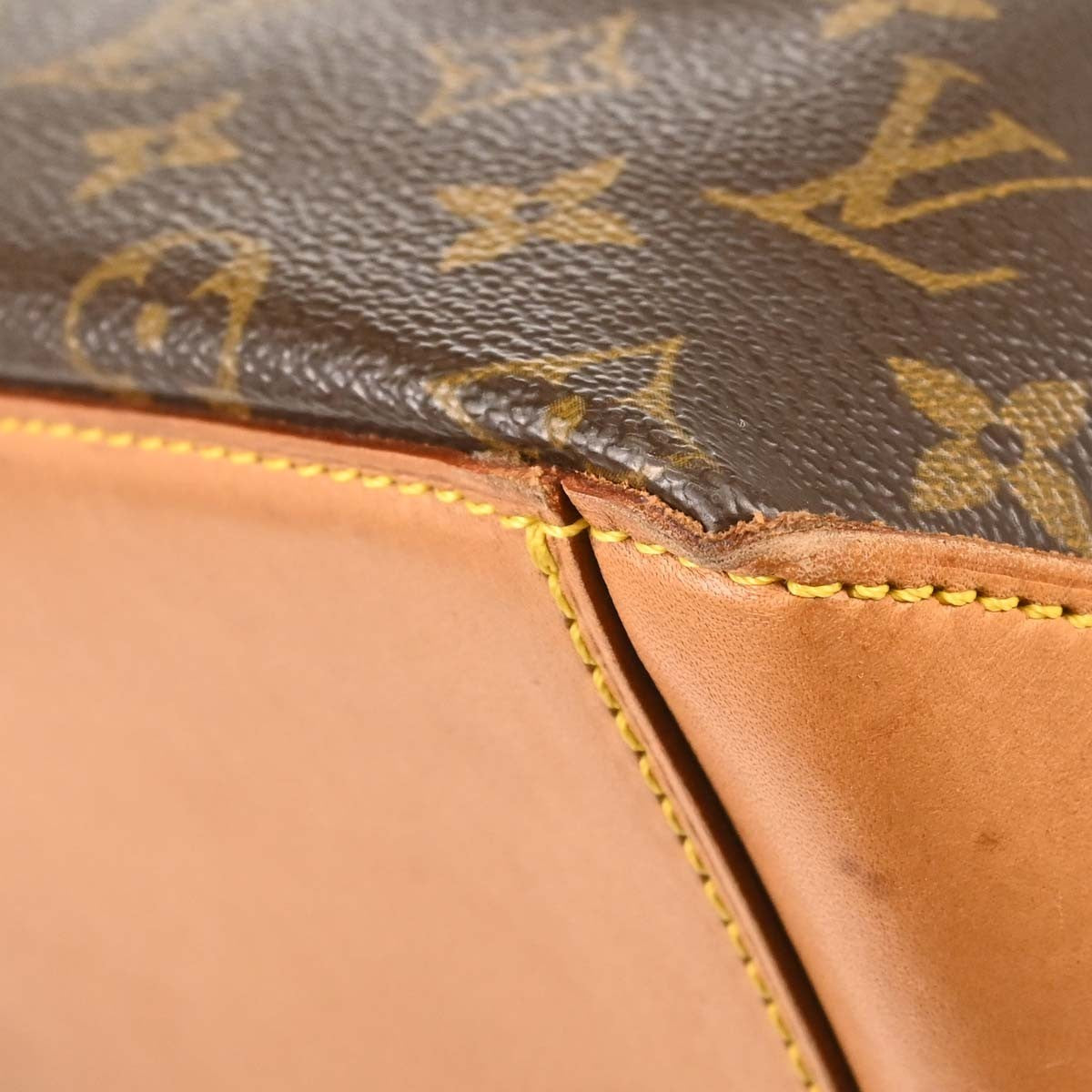 Louis Vuitton Cabas Piano Monogram Canvas Brown Canvas Tote Bag Bag (Pre-Owned)