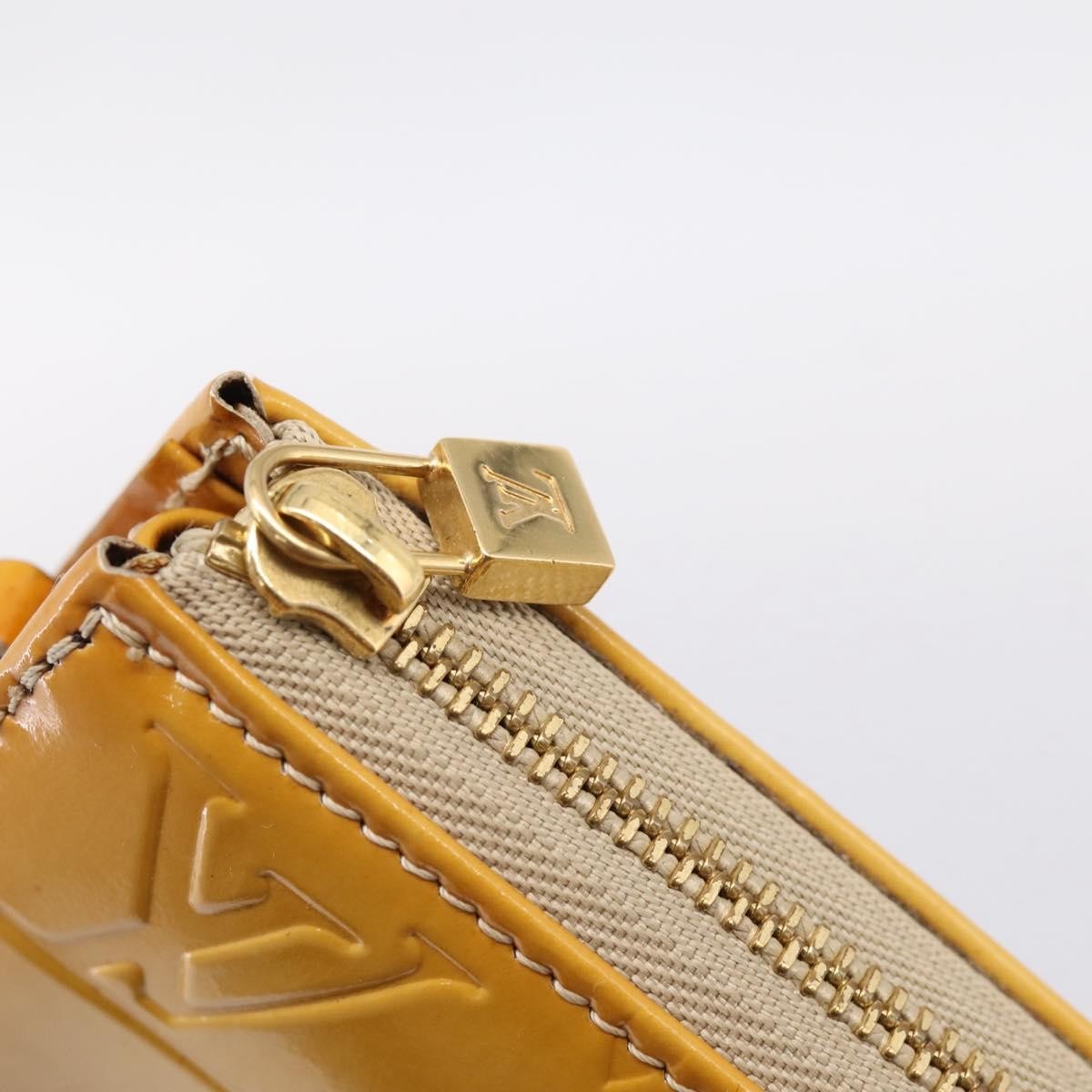 Louis Vuitton Lexington Pochette Monogram Vernis Beige Patent_Leather Clutche & Pouche Bag (Pre-Owned)