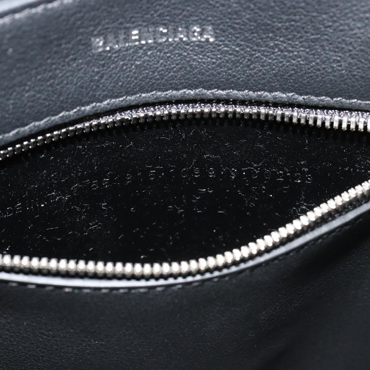 Balenciaga Everyday Tote Leather Black Leather Tote Bag Bag (Pre-Owned)