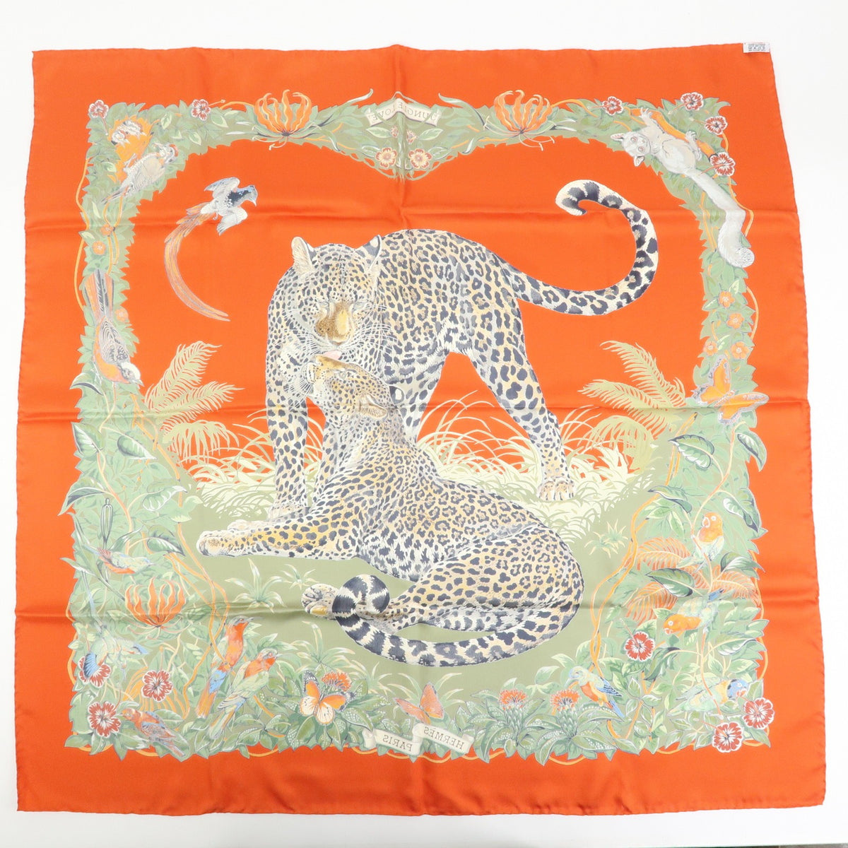 Hermes Carré 90 Silk Multicolor Multicolour Silk Scarve & Shawl Accessory (Pre-Owned)