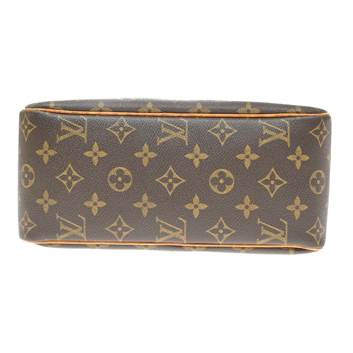 Louis Vuitton Cite Monogram Canvas Brown Canvas Handbag (Pre-Owned)